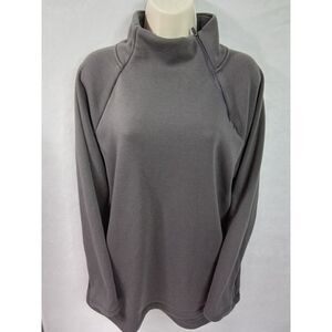 MTA Sport women's large gray pullover long‎ sleeve workout